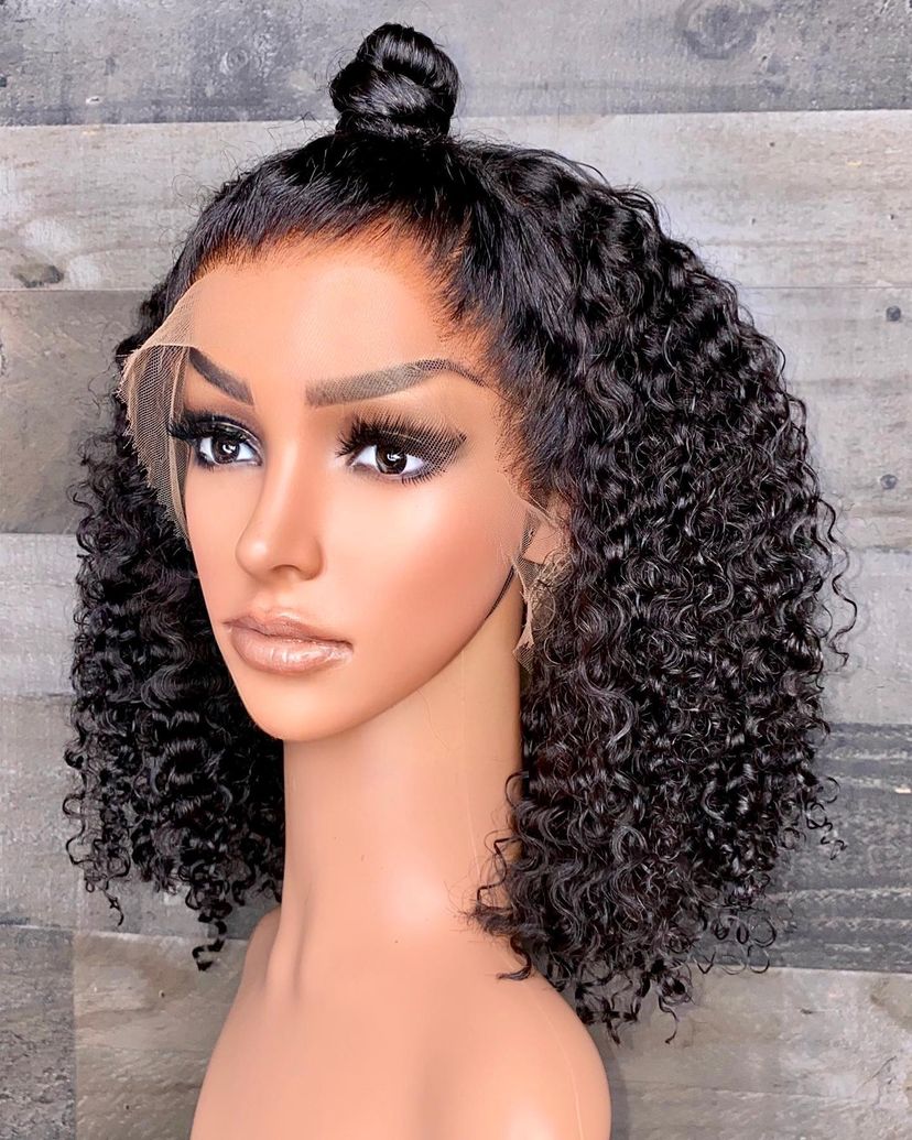 HD lace 16" Vietnamese deep curly